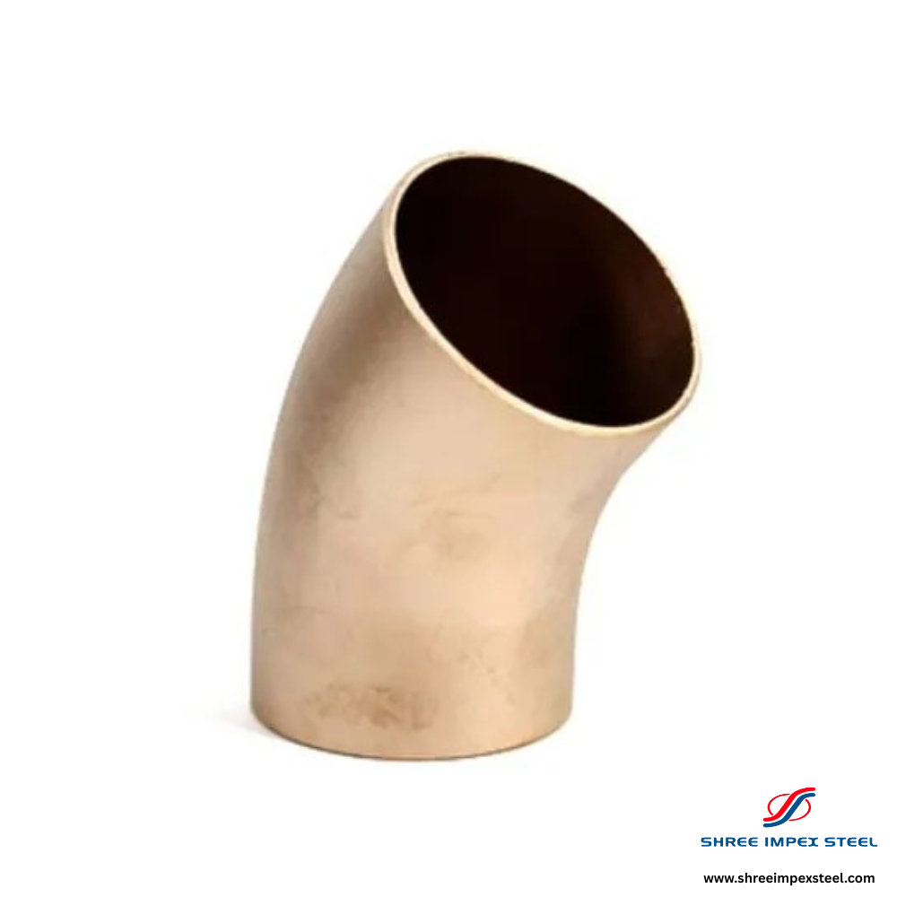 Copper Nickel 70/30 Buttweld Fittings - 90 Degree LR Elbow Manufacturer Mumbai India