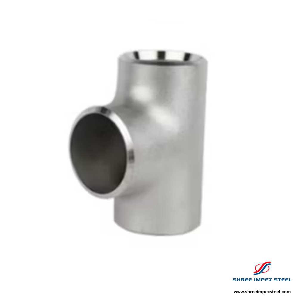 Buttweld Tee Fittings - SS 316L Equal Tee Manufacturer Mumbai India